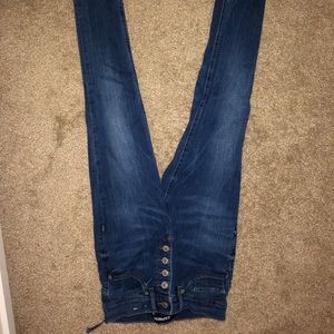 High rise Express skinny jeans
